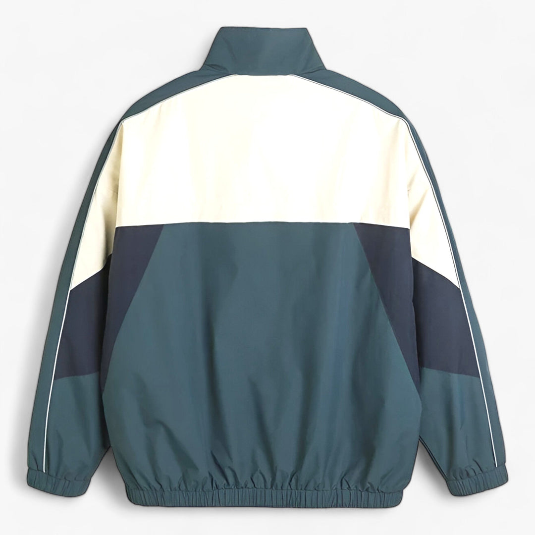 ASHER | Windbreaker Jacket with Patchwork - Trendy and Functional