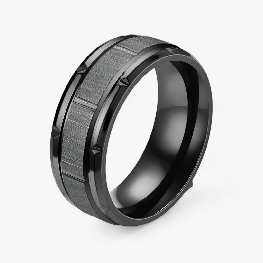 ZEUS | Men's Ring in Stainless Steel - Solid and Masculine