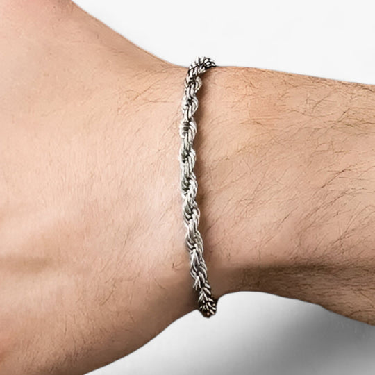 AIDEN | Twisted Chain Bracelet - Simple and Stylish