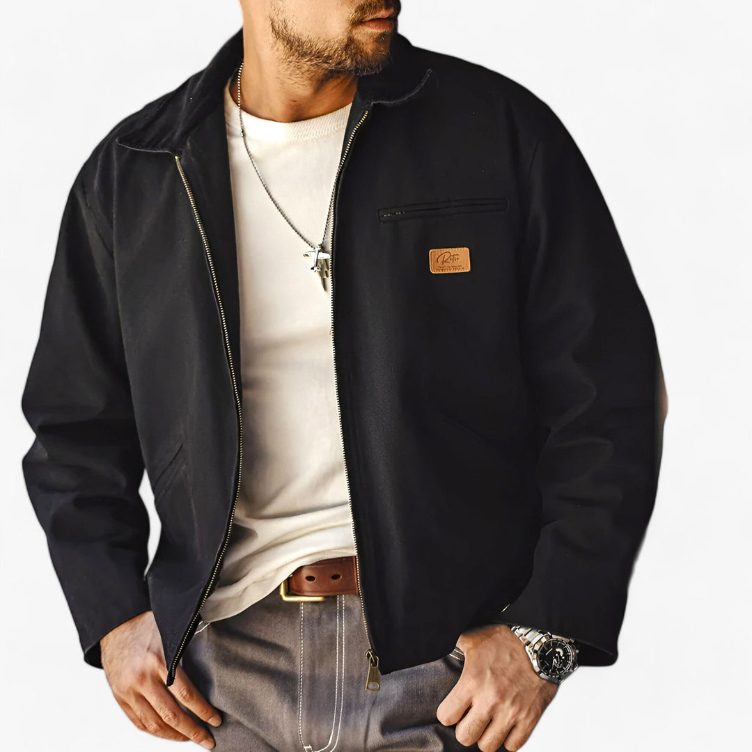 MADEN | Retro American Canvas Jacket - Classic and Sturdy