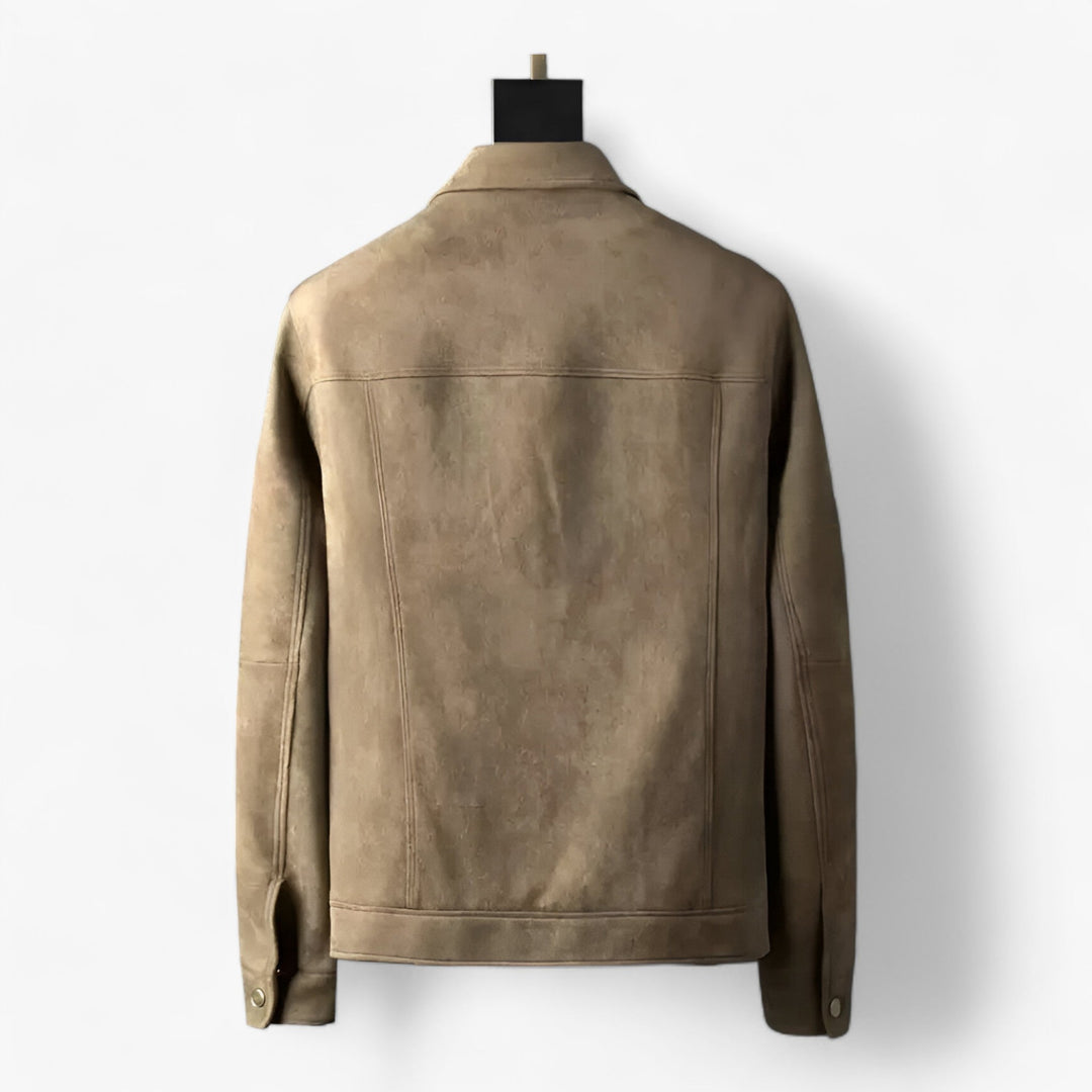 LUCIEN | Suede Fleece Jacket - Warm and Luxurious