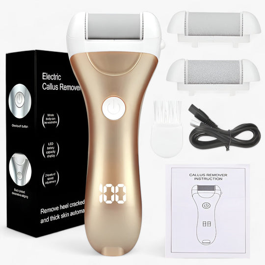 Foot file | Electric callus remover - Smooths feet