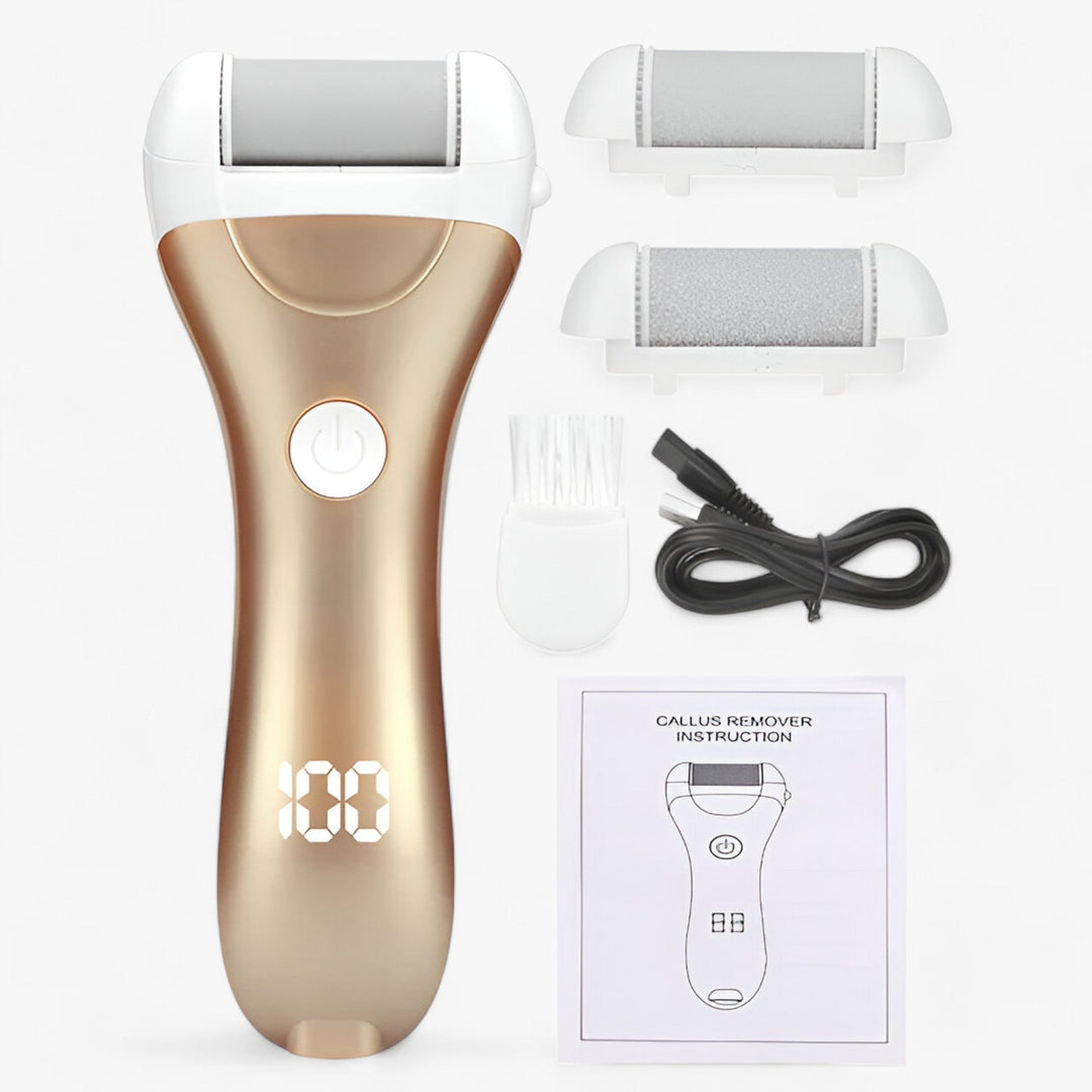 Electric Foot File | Gentle Callus Remover for Beautifully Smooth Feet