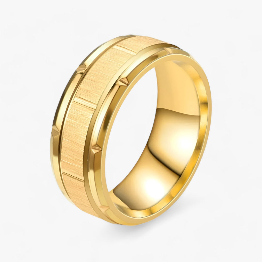 ZEUS | Men's Ring in Stainless Steel - Solid and Masculine