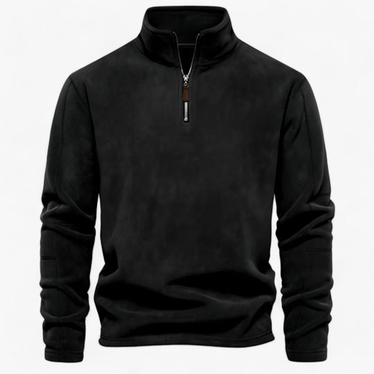 JASON | Warm Fleece Jacket with Zip Collar - Comfortable and Practical