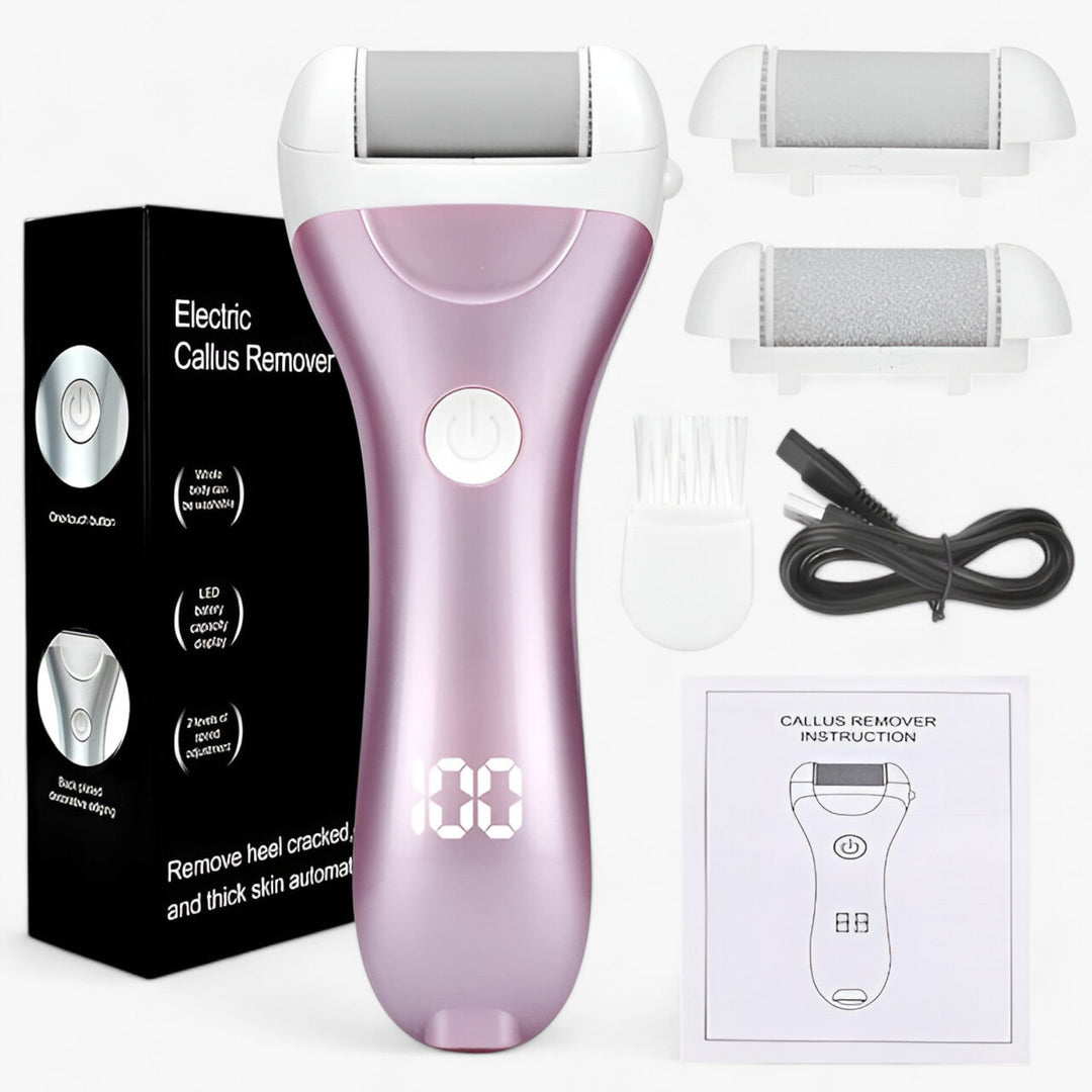 Electric Foot File | Gentle Callus Remover for Beautifully Smooth Feet