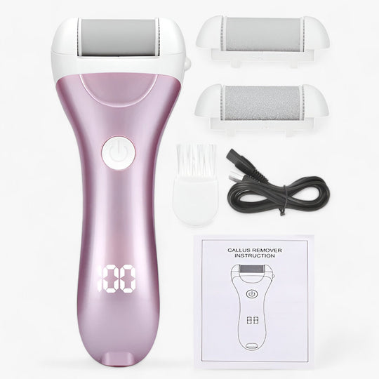 Electric Foot File | Gentle Callus Remover for Beautifully Smooth Feet