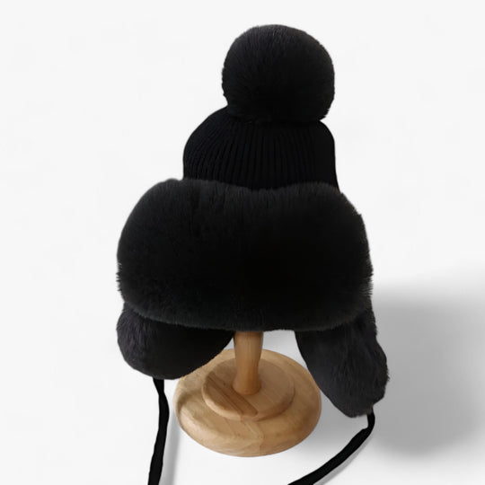 Nina | Lei Feng Hat - Stylish Warmth with Cozy Ear Flaps