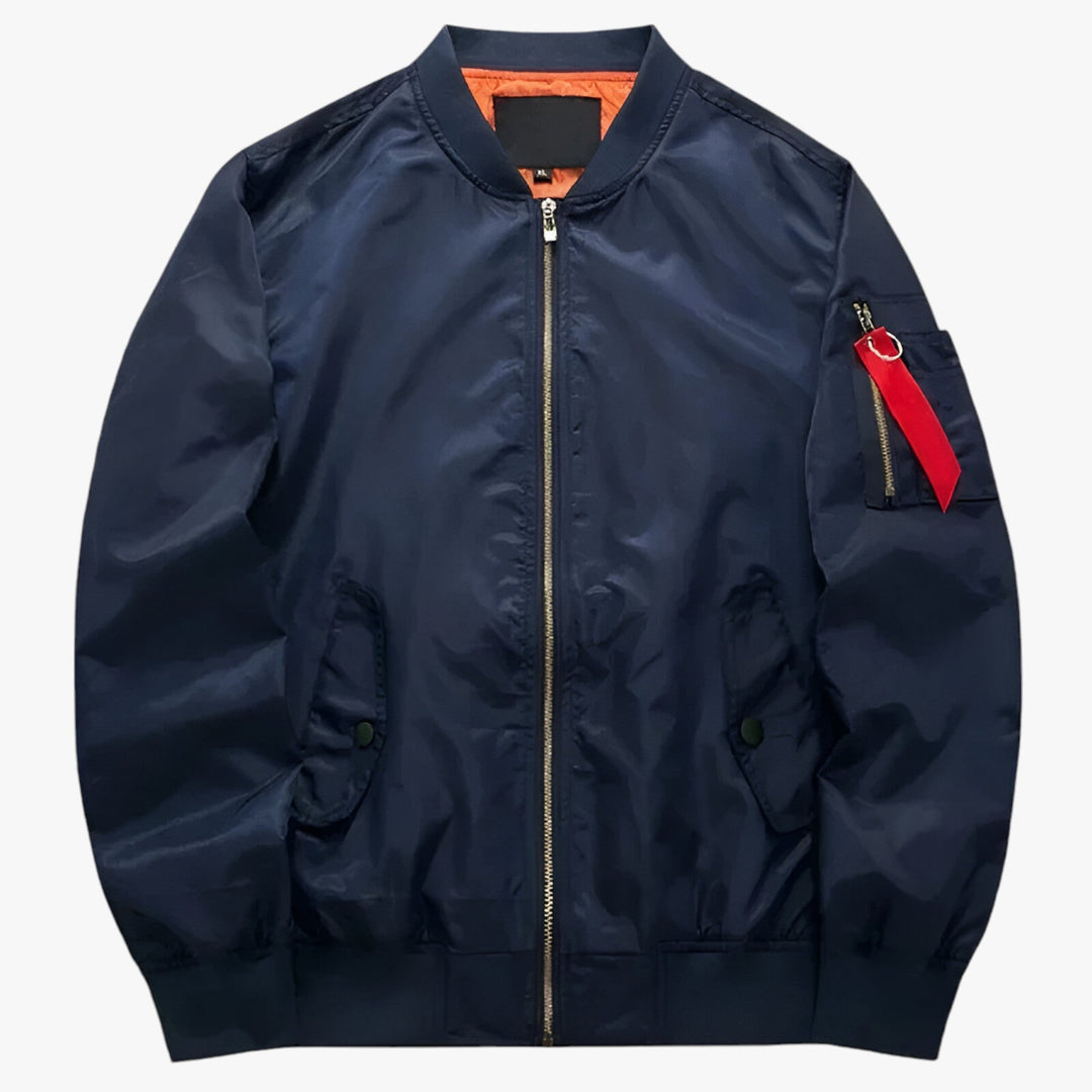 Logan | MA1 Bomber Pilot Jacket - Military Warmth for Autumn & Winter