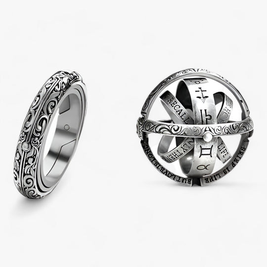 Nova | Rotating Cosmic Ring - Creative Design