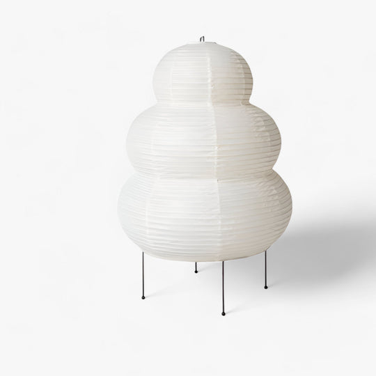 Wabi | White Rice Paper Table Lamp - Elegant Decorative Lighting for Any Room