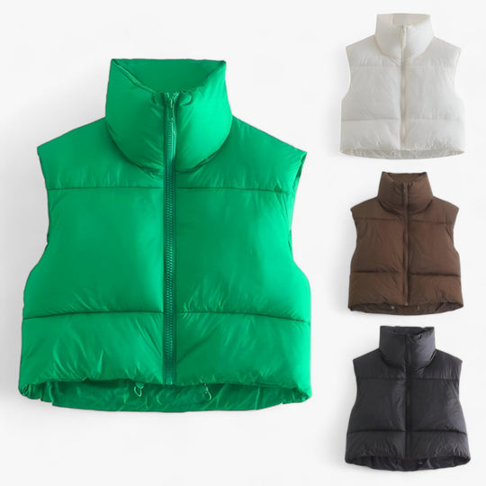 Everly | Quilted Winter Gilet - Stylish Warmth and Comfort