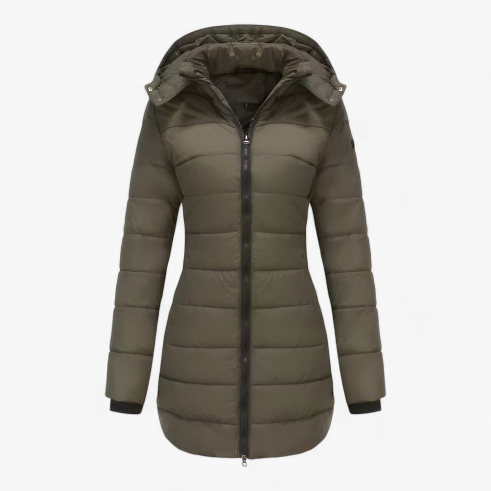 Elena | Long Parka with Hood - Ultimate Warmth for Winter