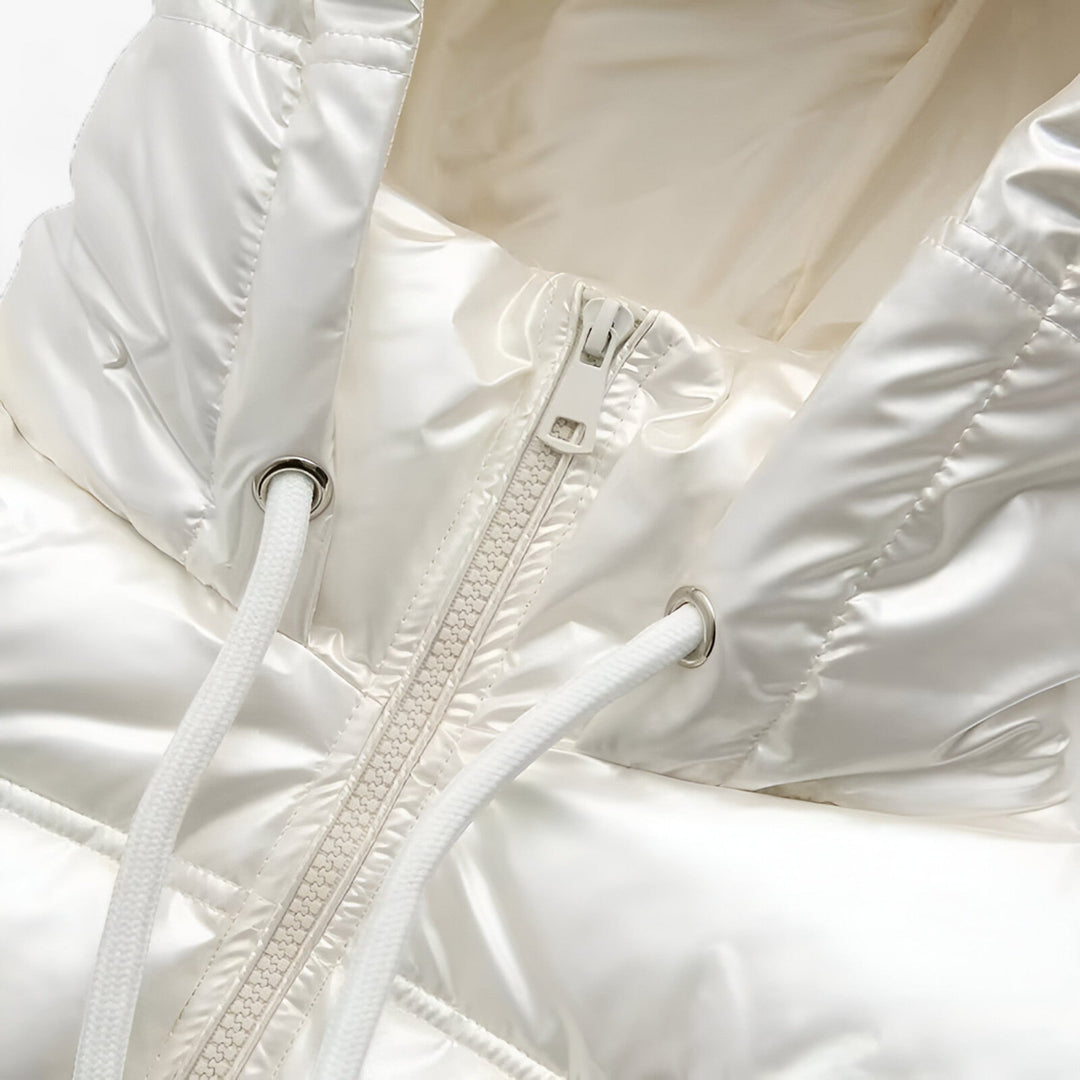 Alva | Cold Winter Coat - Elegant Hooded Anorak