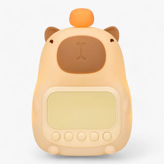 Capybara | Small Night Light Alarm Clock - Gentle Alarm