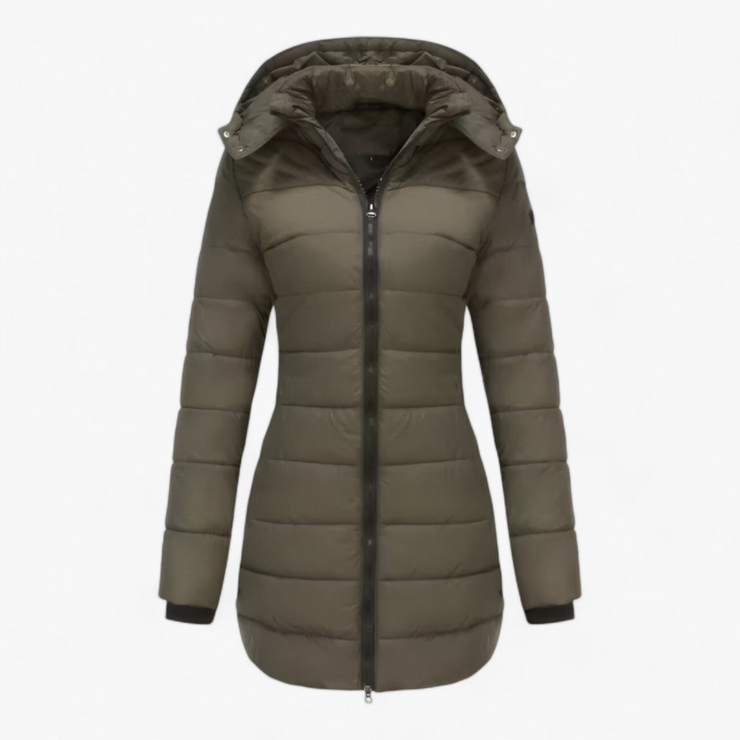 Elena | Long Hooded Parka - Ultimate Warmth for Winter