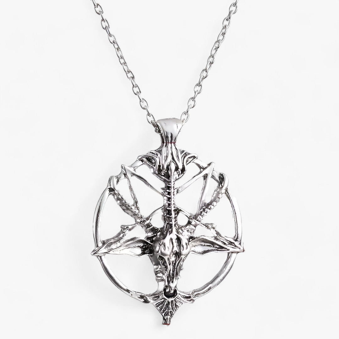 Rily | Pentagram Pendant Necklace - Vintage Charm