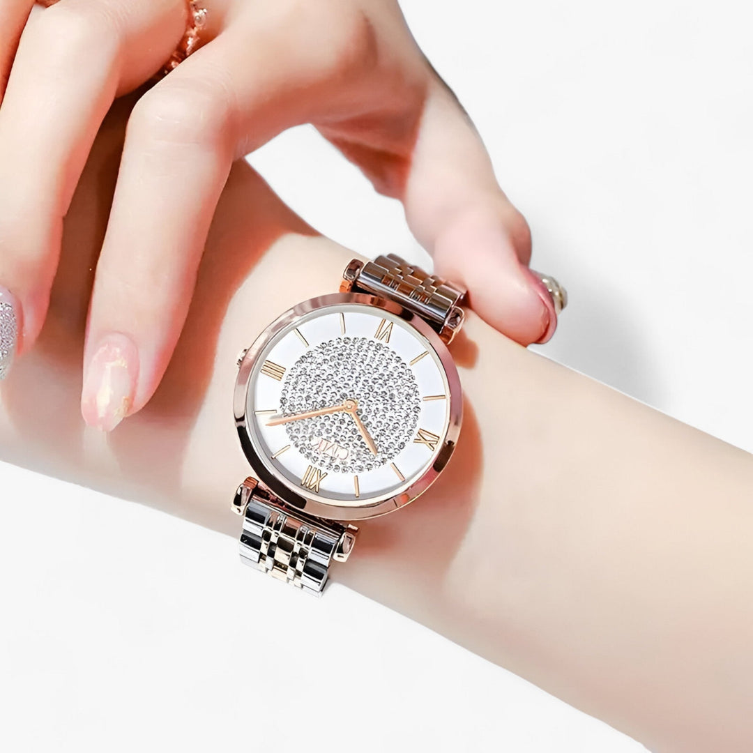 Ava | Luxury Stainless Steel Watch - Elegant and Timeless for Women