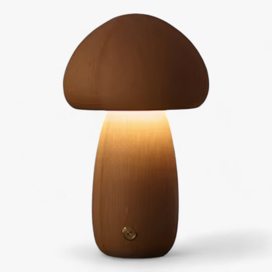 Mush | LED Night Light INS - Wooden Lamp with Touch Switch for Children's Rooms