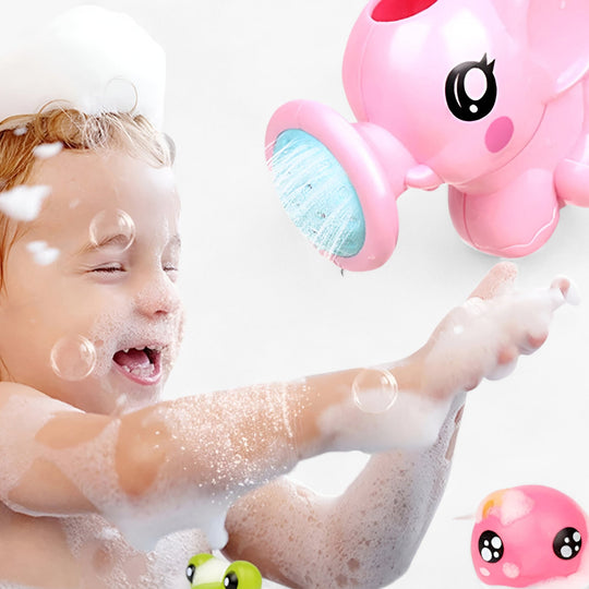 Ella | Elephant Watering Can Bath Toy - Fun and Interactive Play