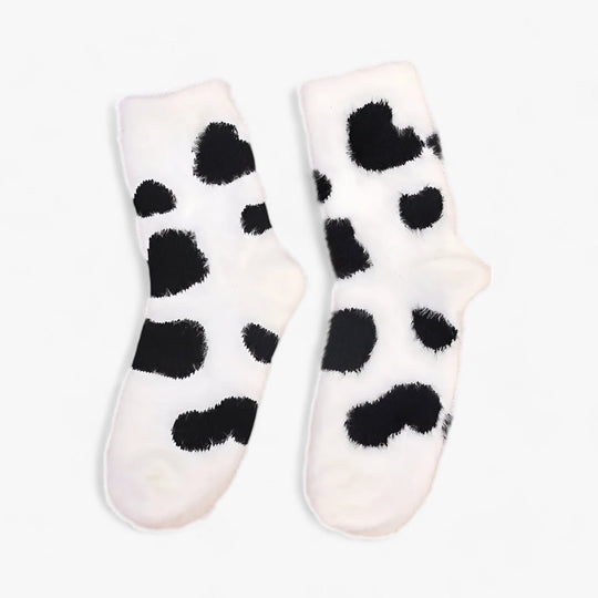 Lani | Plush Cow Socks - Cozy and Warm (1 Pair + 2 Pairs FREE)