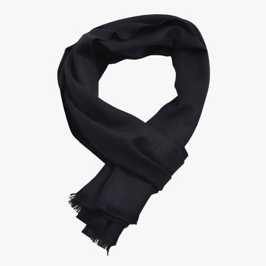 Oline | Solid Color Cashmere Scarf - Luxurious Winter Warmth