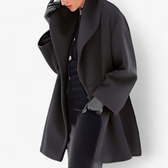 Leigh | Women's Elegant Wool Trench Coat