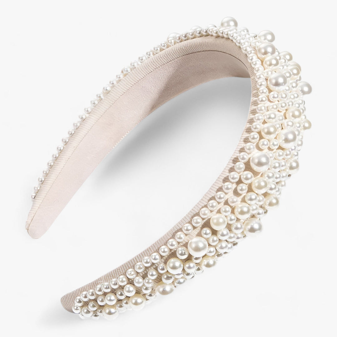 ELEGANTIA - Pearl Headband for Women