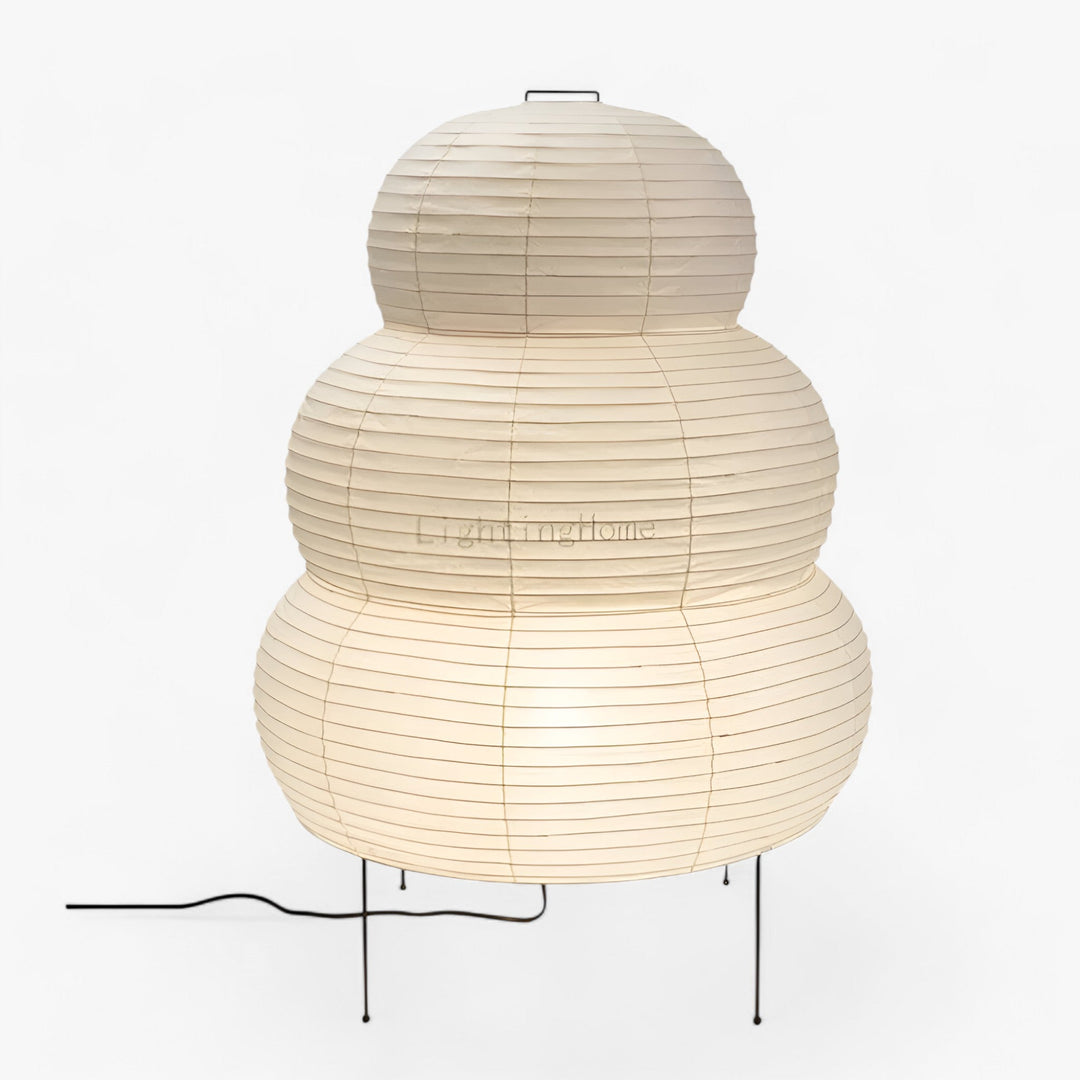 Wabi | White Rice Paper Table Lamp - Elegant Decorative Lighting for Any Room