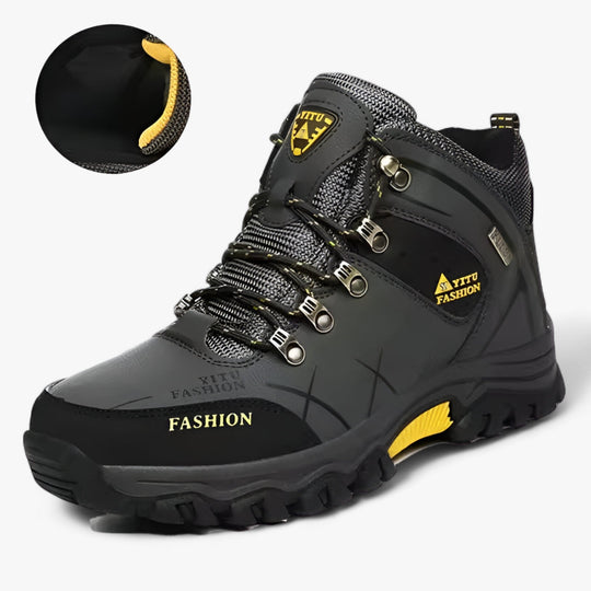 Mark | Leather Boots for Snow - Waterproof and Ultra Warm for Winter