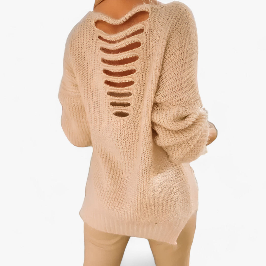 LUNA | Knitted Sweater - Elegant Warmth and Softness