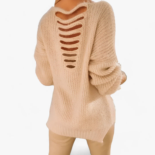 LUNA | Knitted Sweater - Elegant Warmth and Softness