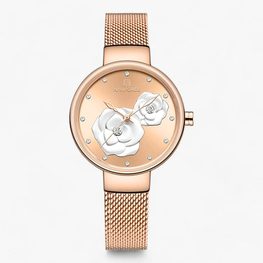 LUXETIME | Stainless Steel Mesh Watch - An Elegant Design for Timeless Style