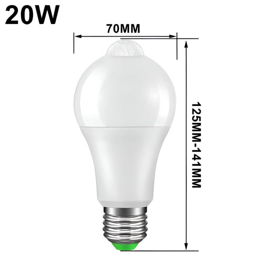 Lucas | LED Bulb with Motion Detector - Smart Energy Saving