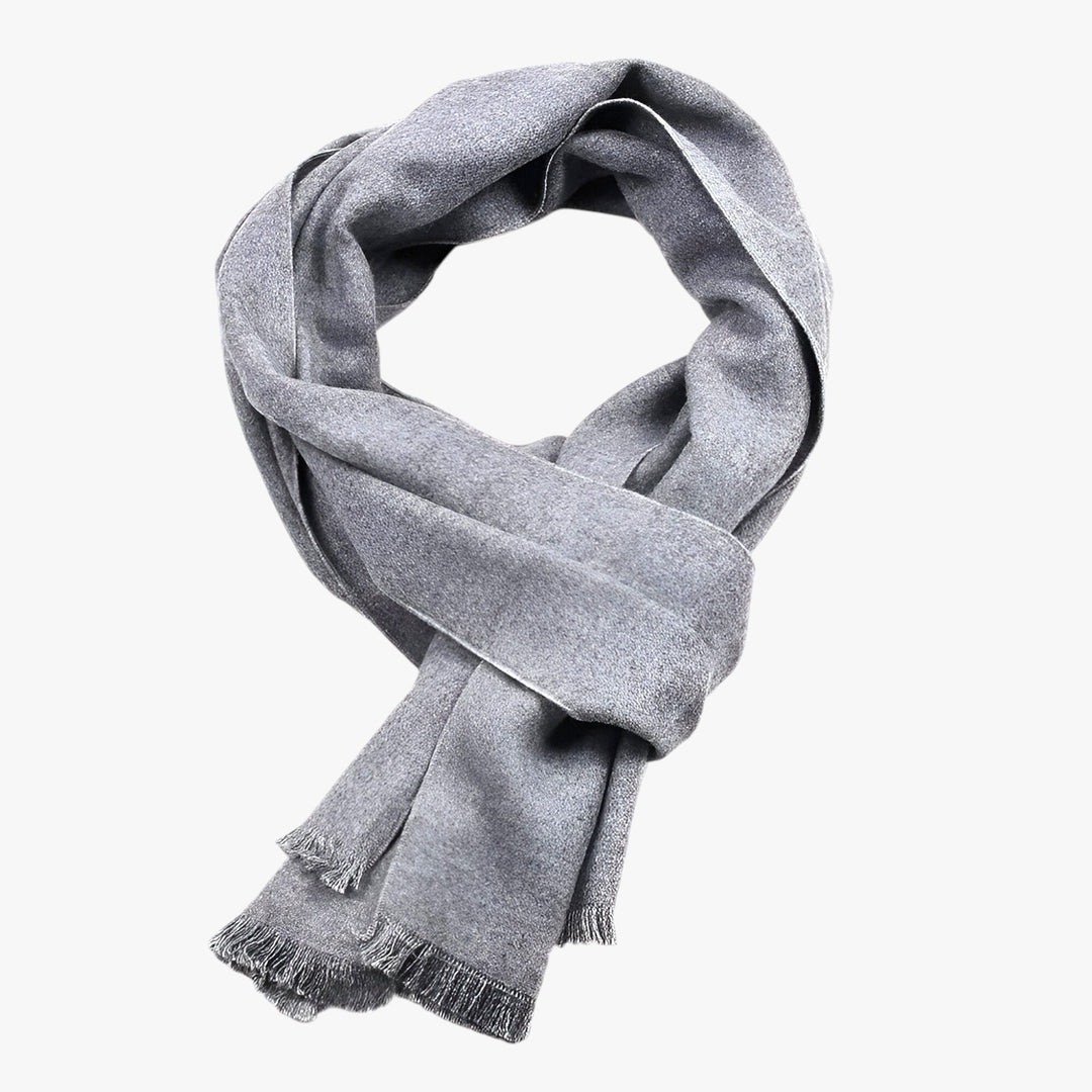 Oline | Solid Color Cashmere Scarf - Luxurious Winter Warmth