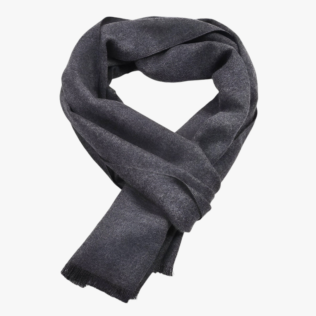 Oline | Solid Color Cashmere Scarf - Luxurious Winter Warmth