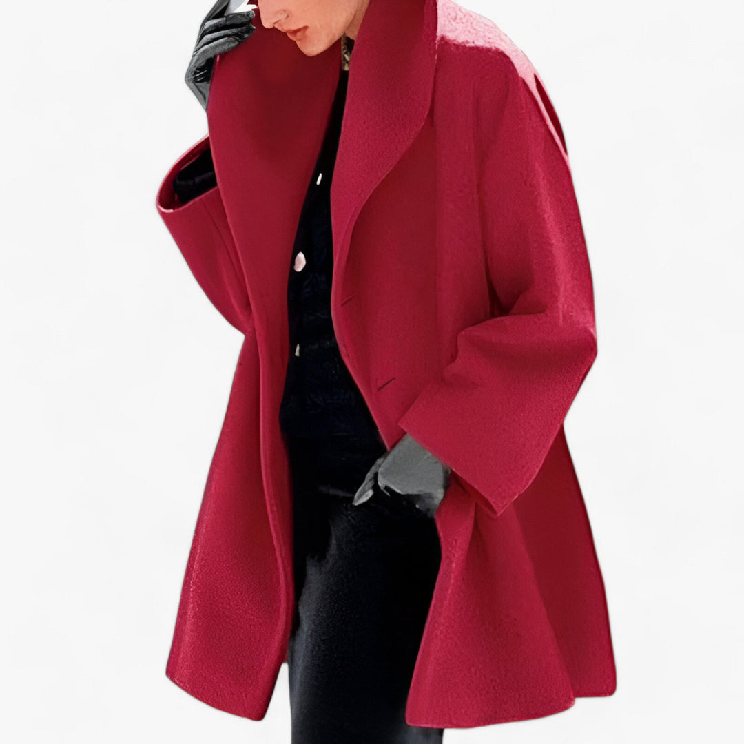 Leigh | Women's Elegant Wool Trench Coat