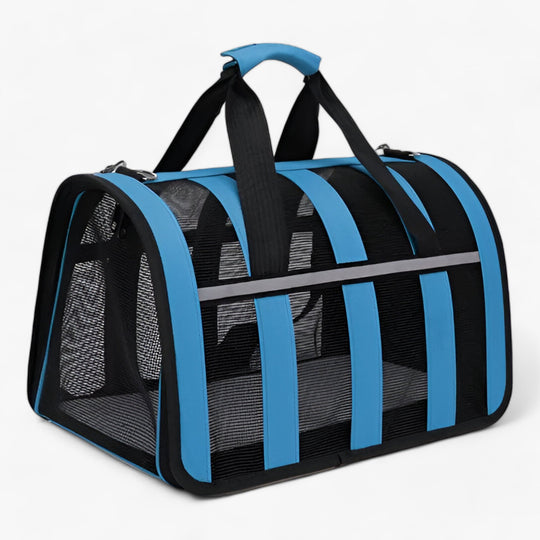 PAWVOYAGE | Foldable Pet Carrier - Spacious and Comfortable