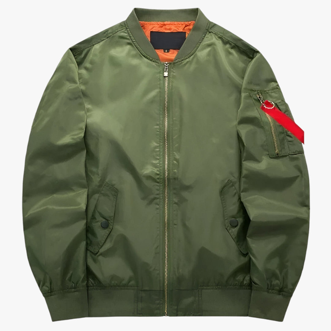 Logan | MA1 Bomber Pilot Jacket - Military Warmth for Autumn & Winter