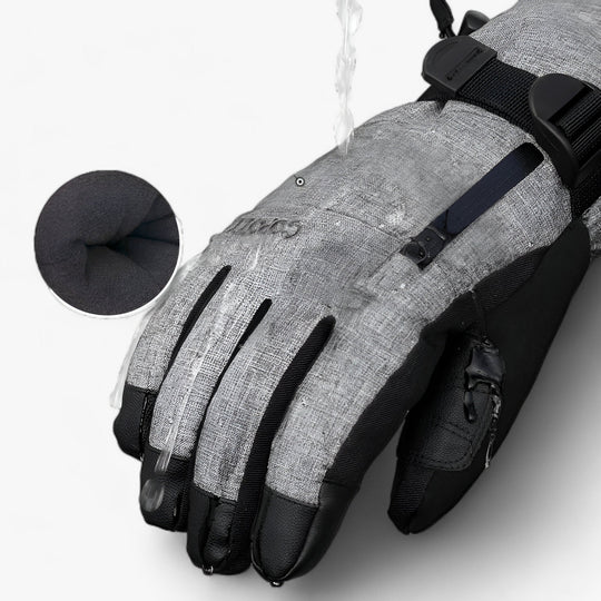 FrostGuard | Waterproof Ski Gloves - Touchscreen and Thermal Warmth