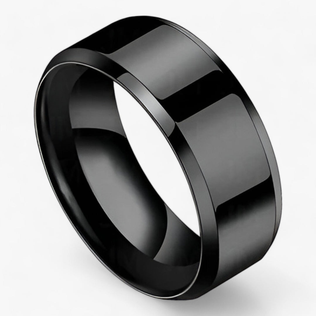 James | Titanium and Stainless Steel Ring - Elegant and Durable Wedding Band