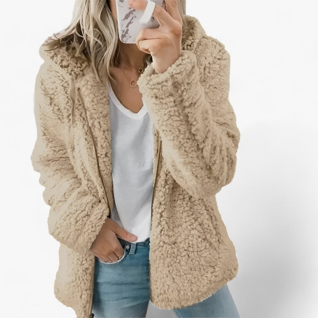 Olivia | Wool and Fleece Coat - Luxurious Winter Warmth