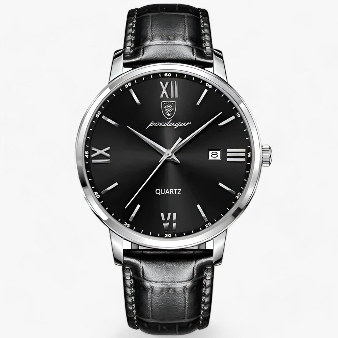 MORGAN | Luxury Quartz Watch for Men - Elegant Watch with Leather Strap