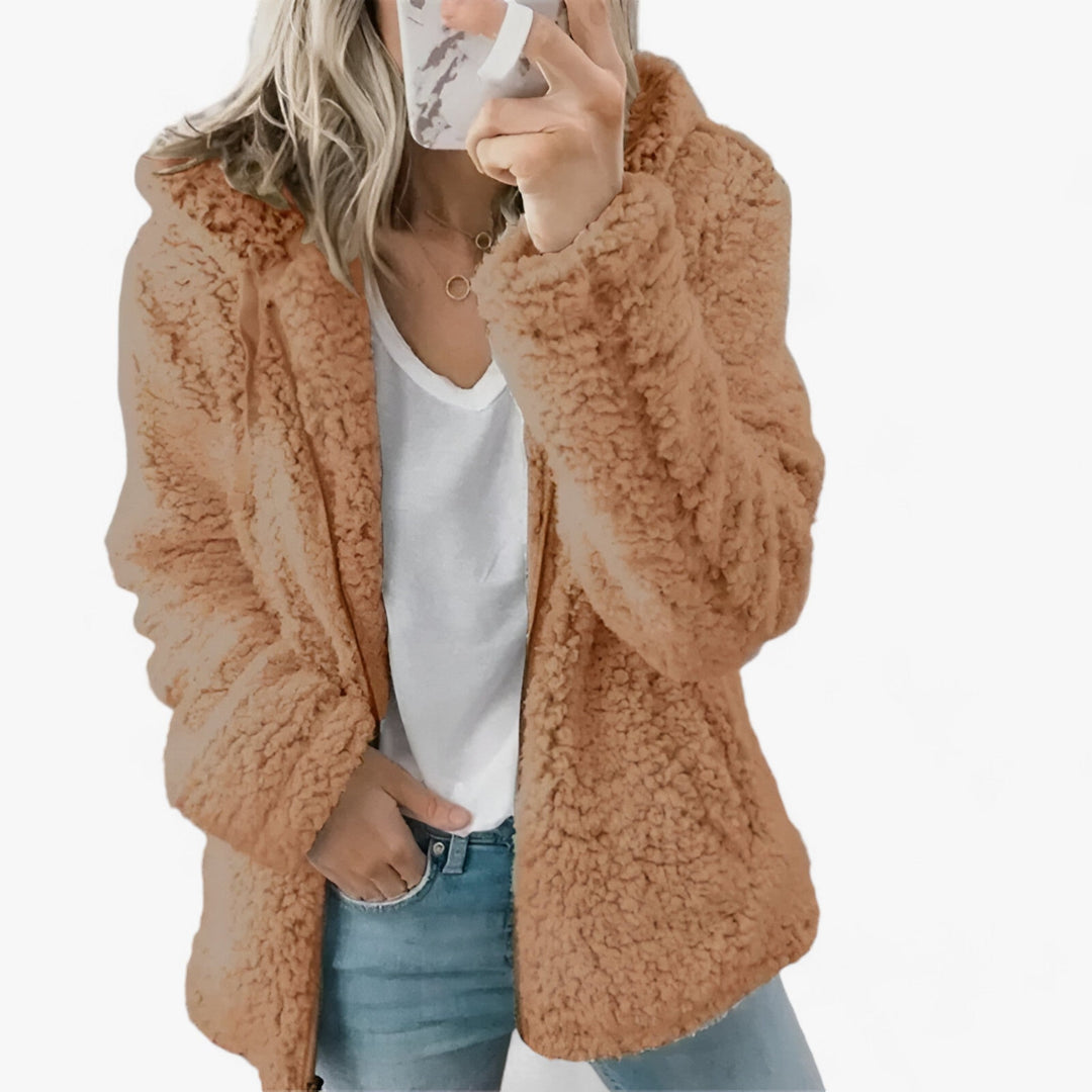 Olivia | Wool and Fleece Coat - Luxurious Winter Warmth