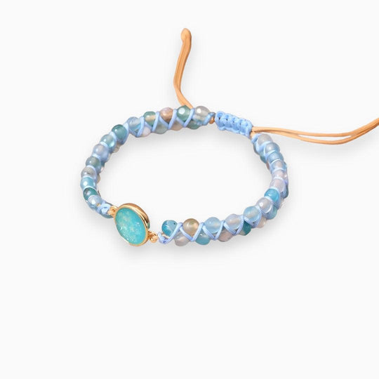 Dazzling Azure Opal Bracelet