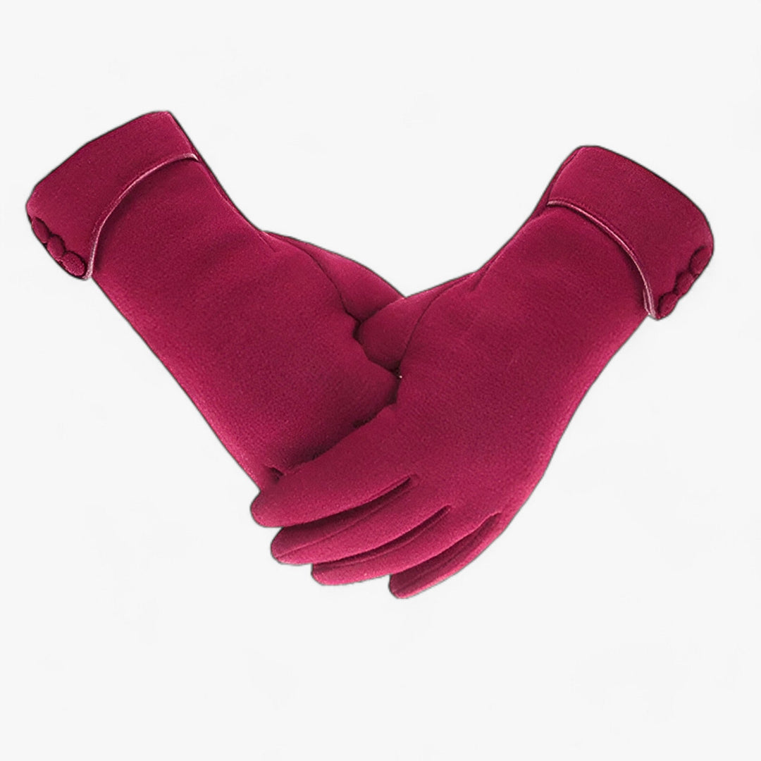 WarmComfort | Fleece-lined gloves for autumn and winter - Comfortable and ready for touchscreen