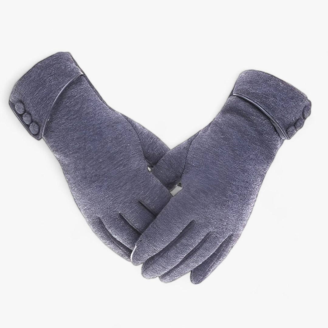 WarmComfort | Fleece-lined gloves for autumn and winter - Comfortable and ready for touchscreen