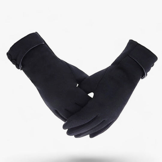 WarmComfort | Fleece-lined gloves for autumn and winter - Comfortable and ready for touchscreen