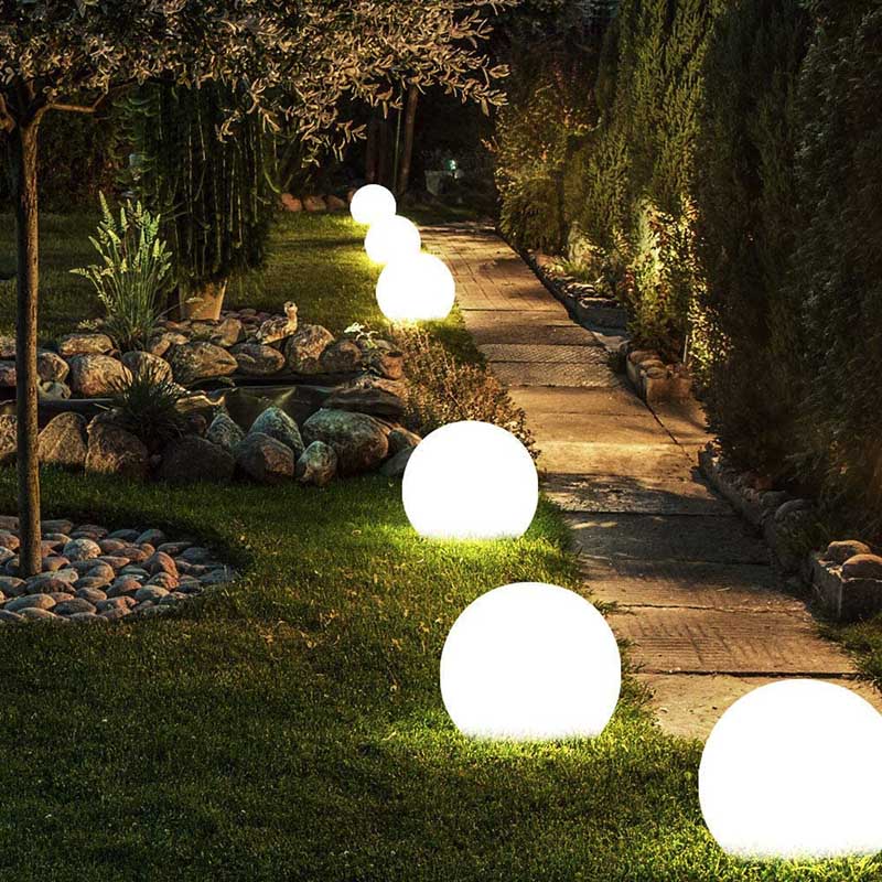 Spherical Garden Lamp | Outdoor Lighting - Design and Functionality