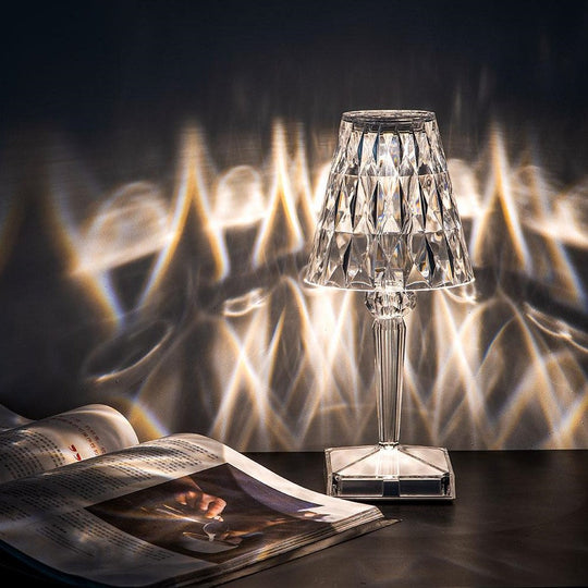 Porsha™ | Sparkling Crystal Lamp - Light Up with Elegance